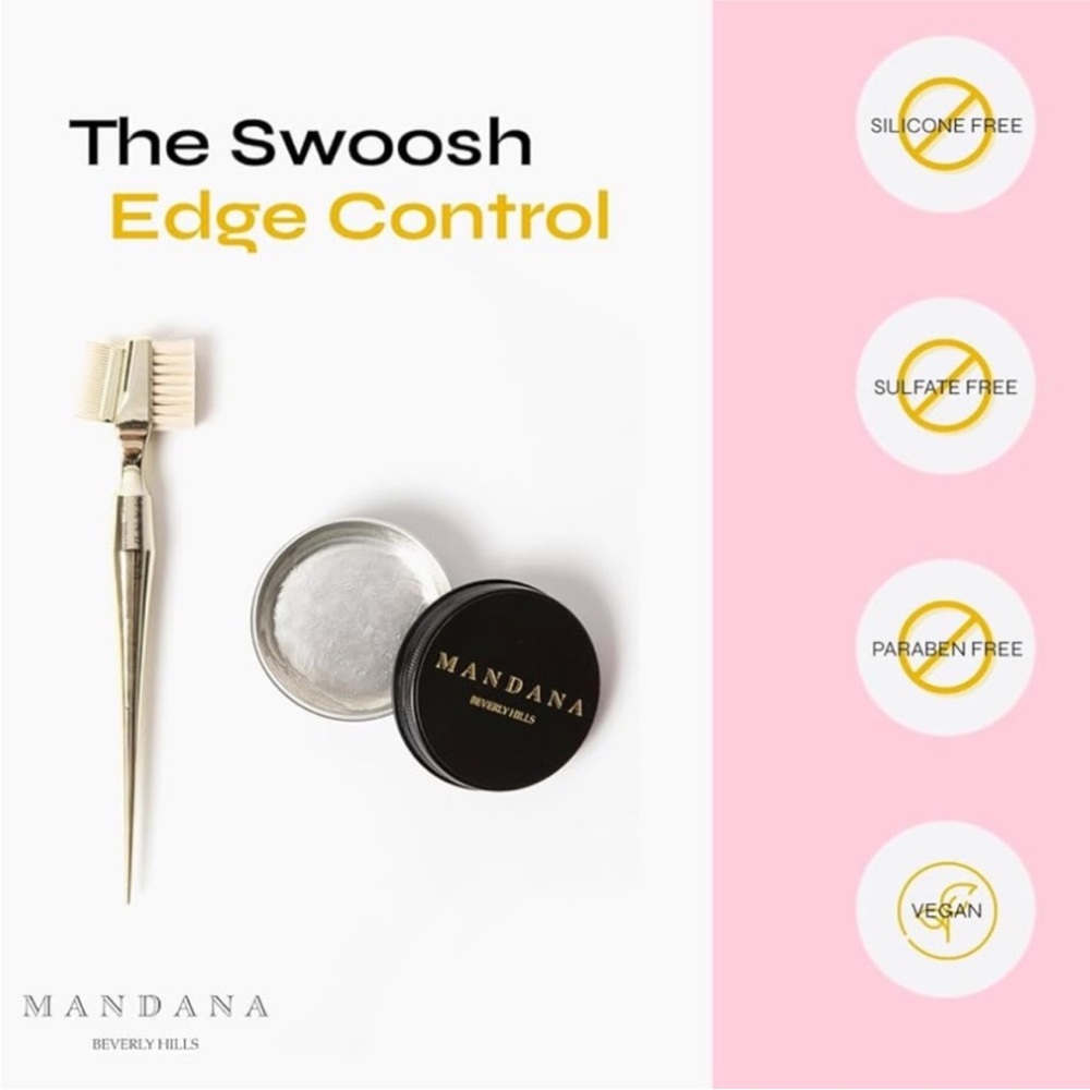 Mandana Beverly Hills The Swoosh Edge Control Gel - Picture 2 of 3